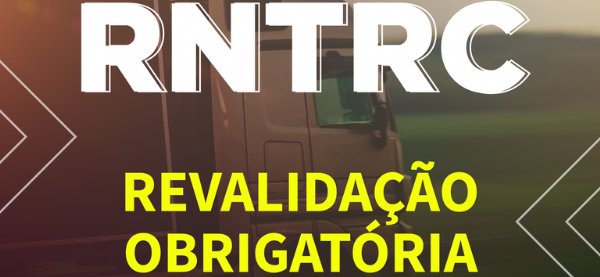 RNTRC: Mais de 240 mil empresas ainda não fizeram a revalidação