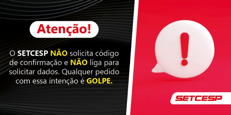 SETCESP alerta para falsas solicitações de dados