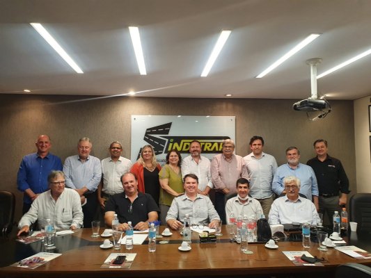 Diretores do SINDETRAP recebem o presidente da FETCESP