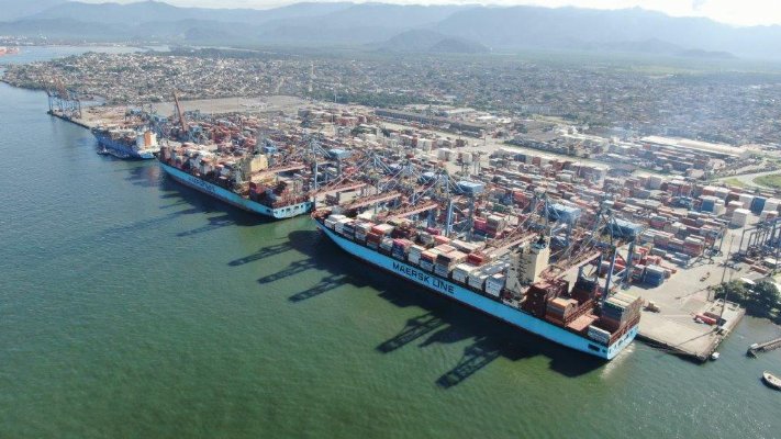 Movimento de cargas no Porto de Santos cresce 0&amp;#44;4% em maio